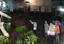 Gercep, Bhabinkamtibmas Polsek Purwaharja Lakukan Evakuasi Longsor Di Cipadung