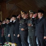 AKBP Lilik Ikuti Upacara Peringatan Hari Pahlawan di Taman Pesanggrahan Padjadjaran Purwakarta