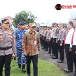 Kapolres Belitung Pimpin Upacara Gelar Pasukan Operasi Ketupat 2025, Tegaskan Kesiapan Pengamanan Lebaran
