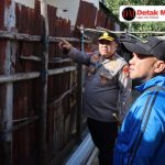 Polres Belitung Timur Gelar Bakti Sosial Bedah Rumah Sambut Hari Bhayangkara Ke-79