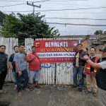 Cegah Korban Miras, Sat Res Narkoba Polres Purwakarta Pasang Spanduk Imbauan