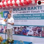 HUT PT Timah TBK Yang ke 49 Giat Bhakti Sosial