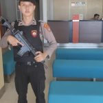 Sat Samapta Polres Belitung Timur Laksanakan Pengamanan Bank Rutin di Kab. Belitung Timur