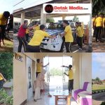 Polres Belitung Timur Lakukan Kurve, Bersihkan Setiap Sudut Mako Polres