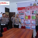 Pastikan OPM 2025 Berjalan Lancar, Dir Lantas Polda Babel Pantau Pelaksanaan Operasi Di Polres Belitung