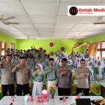 Sat Binmas Polres Belitung Timur Lakukan Sosialisasi Bahaya Narkoba dan Bulliying di SMPN 2 Manggar