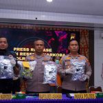 Polres Asahan Ungkap Dua Kasus Besar Narkotika dan Kesehatan, Sita 2 Kg Sabu dan 1.799 Sachet Liquid Vape Berbahaya