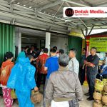 KBO Sat Reskrim Polres Belitung Timur Tinjau Pangkalan Gas di Manggar Bersama Forkopimda 