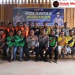 Kapolres Belitung Timur Pimpin “Ngopi Bersama” dengan Komunitas Ojek Online
