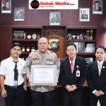 Polres Belitung Timur Raih Penghargaan dari Lembaga Kajian Strategis Kepolisian Indonesia