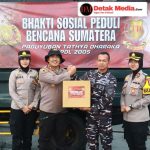 Paguyuban Tathya Dharaka Akpol 2005 Salurkan Ribuan Paket Sembako untuk Korban Bencana di Sumatera