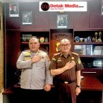 Kapolres Belitung Timur Terima Silaturahmi Kajari Belitung Timur, Tingkatkan Koordinasi