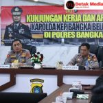 Kunker ke Polres Bangka, Kapolda Babel Minta Anggota Berikan Pelayanan Terbaik Untuk Masyarakat