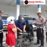 Polres Belitung Tegaskan Tertib Berlalu Lintas, Gelar Razia Stationer Operasi Zebra Menumbing 2025