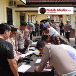 Polres Belitung Timur Gelar Pengecekan Senjata Api Dinas, Pastikan Kelayakan dan Kedisiplinan Personel