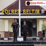 Polres Beltim Gelar Upacara Peringatan Hari Pahlawan ke-80, Kapolres : Teladani Kesabaran dan Semangat Bangsa