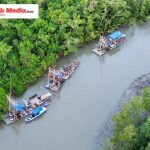 Seperti Menantang Satgas PKH Halilintar, Rajuk Timah Ilegal Kembali Beroperasi di Perairan Sungai Pilang