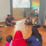 Sosialisasi Integrasi dan Cegah Gangguan Kamtib, Kasi Binadik dan Ka. KPLP Sapa Pengunjung Lapas Kotaagung