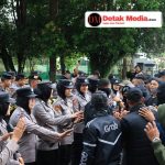 Polda Babel Gelar Simulasi Penanganan Unras di Penutupan Apel Kasatwil 2025, Skenario Tertib Hingga Anarkis ditampilkan