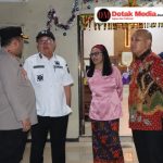 Kapolres Beltim dan Bupati Beltim Pantau Gereja di Manggar, Pastikan Keamanan Malam Ibadah Natal 2025