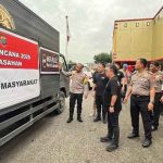 Polres Asahan Bersama MSP Peduli Salurkan Bantuan Logistik ke Tapteng dan Tapsel