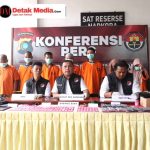 Satresnarkoba Polres Belitung Ungkap Lima Kasus Penyalahgunaan Narkotika, Tujuh Tersangka Diamankan