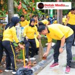 Jalankan Instruksi Presiden, Polda Babel Gelar Aksi Bersih Sampah Serentak Wujudkan “Indonesia Asri”