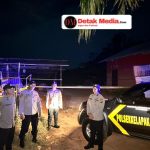 Jaga Kondusivitas Malam Minggu, Polsek Kelapa Kampit Sasar Titik Keramaian dan Lokasi Rawan