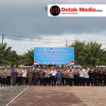 Polres Belitung Timur Lakukan Apel Gelar Pasukan Operasi Ketupat Menumbing 2026: Wujudkan Mudik Aman dan Keluarga Bahagia
