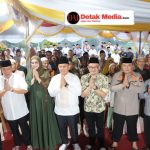 Sinergitas Forkopimda: Kapolres Belitung Timur Dampingi Safari Ramadhan Gubernur Kep. Babel di Rumah Dinas Bupati