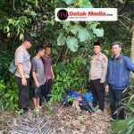 Polsek Mendo Barat Amankan Temuan Bungkusan Diduga Ganja Tak Bertuan di Kebun Warga