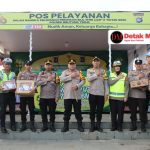 Kapolres Belitung Timur Cek Pos Pengamanan dan Pos Pelayanan Idul Fitri 1447 H di Manggar dan Gantung