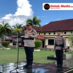 Pimpin Upacara Hari Kesadaran Nasional, Kapolres Belitung Timur Tekankan Kedisiplinan dan Profesionalisme Anggota