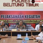 Irwasda Polda Kep. Babel Buka Audit Kinerja Tahap I di Polres Belitung Timur