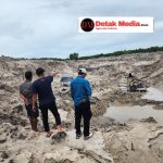 Ditreskrimsus Polda Babel Tertibkan Tambang Timah Ilegal di Kawasan Hutan Produksi Belinyu