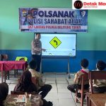 Tanamkan Disiplin Sejak Dini, Sat Lantas Polres Belitung Timur Gelar Program “Polsanak” di SDN 12 Manggar