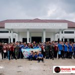 Yonif TP 845 Ksatria Satam Menerima Kunjungan SMA Anugrah Tanjung Pandan