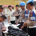 Bid Propam Polda Kep. Babel Gelar Gaktibplin di Polres Belitung Timur, Pastikan Kedisiplinan Personel