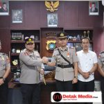 Kapolres Belitung Timur Pimpin Upacara Penyerahan Jabatan Kasat Reskrim