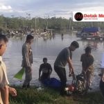 Polsek Belinyu Tertibkan Tambang Timah Ilegal Diarea Fasilitas Umum Desa Gunung Muda