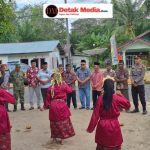 Polsek Gantung Pastikan Acara Adat Maras Taun Desa Lilangan Berjalan Aman dan Khidmat