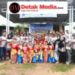Lestarikan Budaya Sejak Dini, Sanggar Muara 9 Gantung Gelar Evaluasi ke-4 dan Lomba Tari Anak