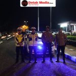 Berikan Rasa Aman, Personel Polres Belitung Timur Amankan Malam Takbiran Idul Adha 1447 H