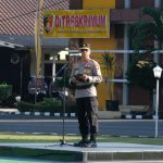 Pesan Wakapolda Babel Saat Pimpin Apel Pagi : Respon Cepat Laporan Masyarakat-Hindari Pelanggaran