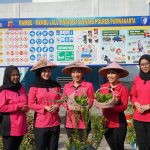 Dari Lahan Produktif ke Ketahanan Pangan, Kapolres Purwakarta Panen Sayur dan Ikan Bersama Bhayangkari