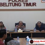 Antisipasi Antrean BBM, Kapolres Belitung Timur Gelar Rakor Bersama Pengelola SPBU dan SPBN
