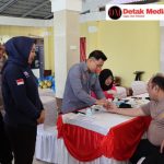 Polres Belitung Timur Gelar Bakti Kesehatan dan Donor Darah Dalam Rabgka Hari Bhayangkara ke-80