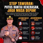 Stop Tawuran, Jaga Masa Depan: Polres Purwakarta Ajak Generasi Muda Tolak Kekerasan dan Bijak Bermedia Sosial