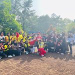 Semangat Hidup Sehat, Warga Bilabong Rutin Gelar Senam Minggu Pagi di Taman Antapada