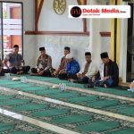 Kapolsek Gantung Hadiri Pengajian Bulanan BKMT Dan Peringatan Tahun Baru Islam 1 Muharram 1448 H Di Desa Lenggang